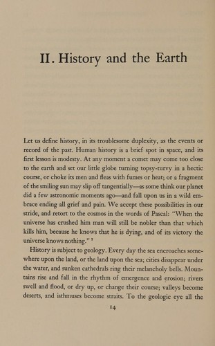 The Lessons of History