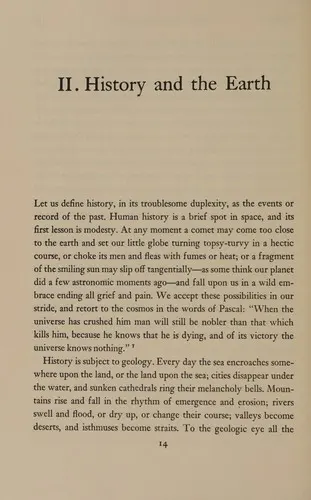 The Lessons of History