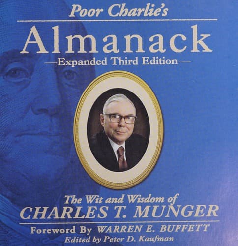 Cover of Poor Charlie's Almanack: The Wit and Wisdom of Charles T. Munger